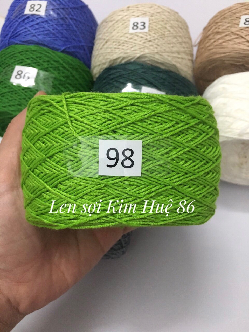 Sợi Cotton Việt Nam 1mm hãng Craft Yarn VN