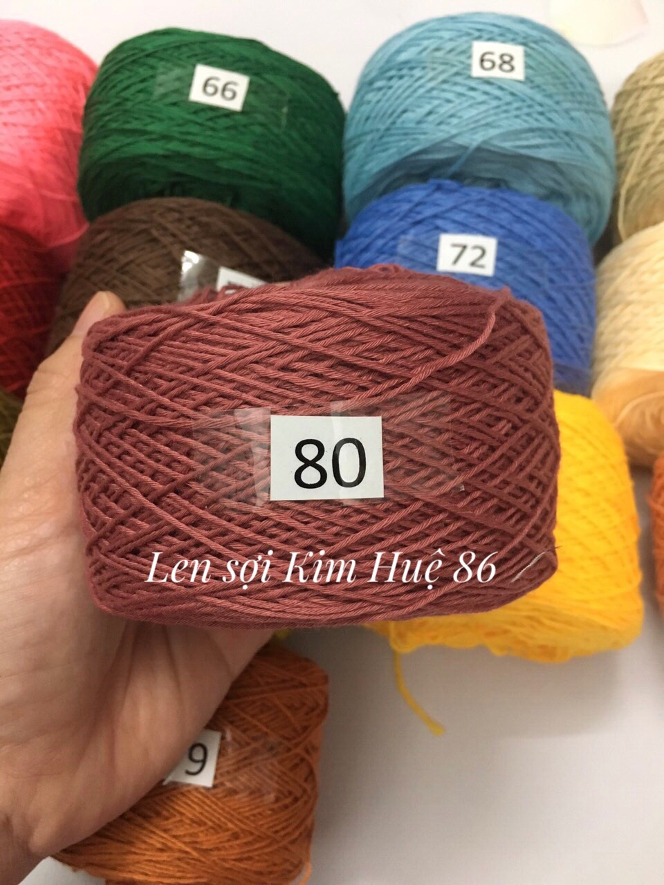 Sợi Cotton Việt Nam 1mm hãng Craft Yarn VN