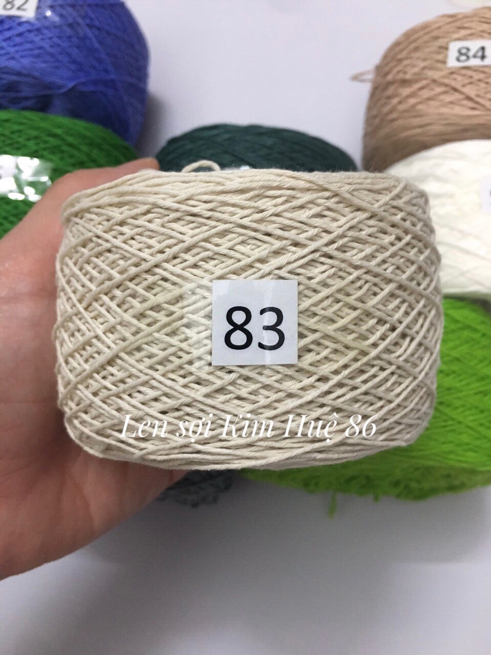 Sợi Cotton Việt Nam 1mm hãng Craft Yarn VN