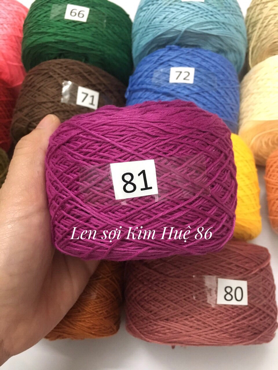 Sợi Cotton Việt Nam 1mm hãng Craft Yarn VN