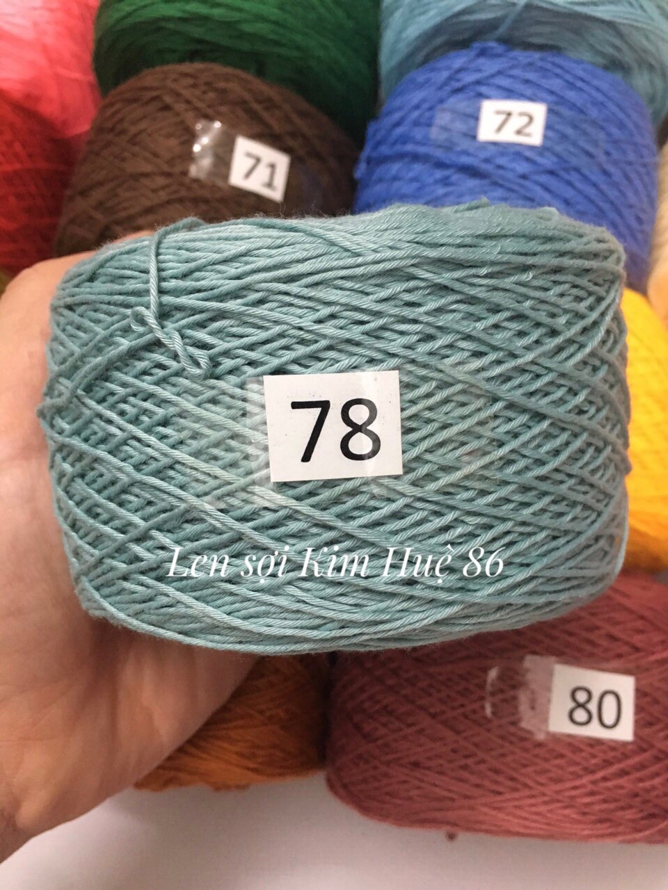 Sợi Cotton Việt Nam 1mm hãng Craft Yarn VN
