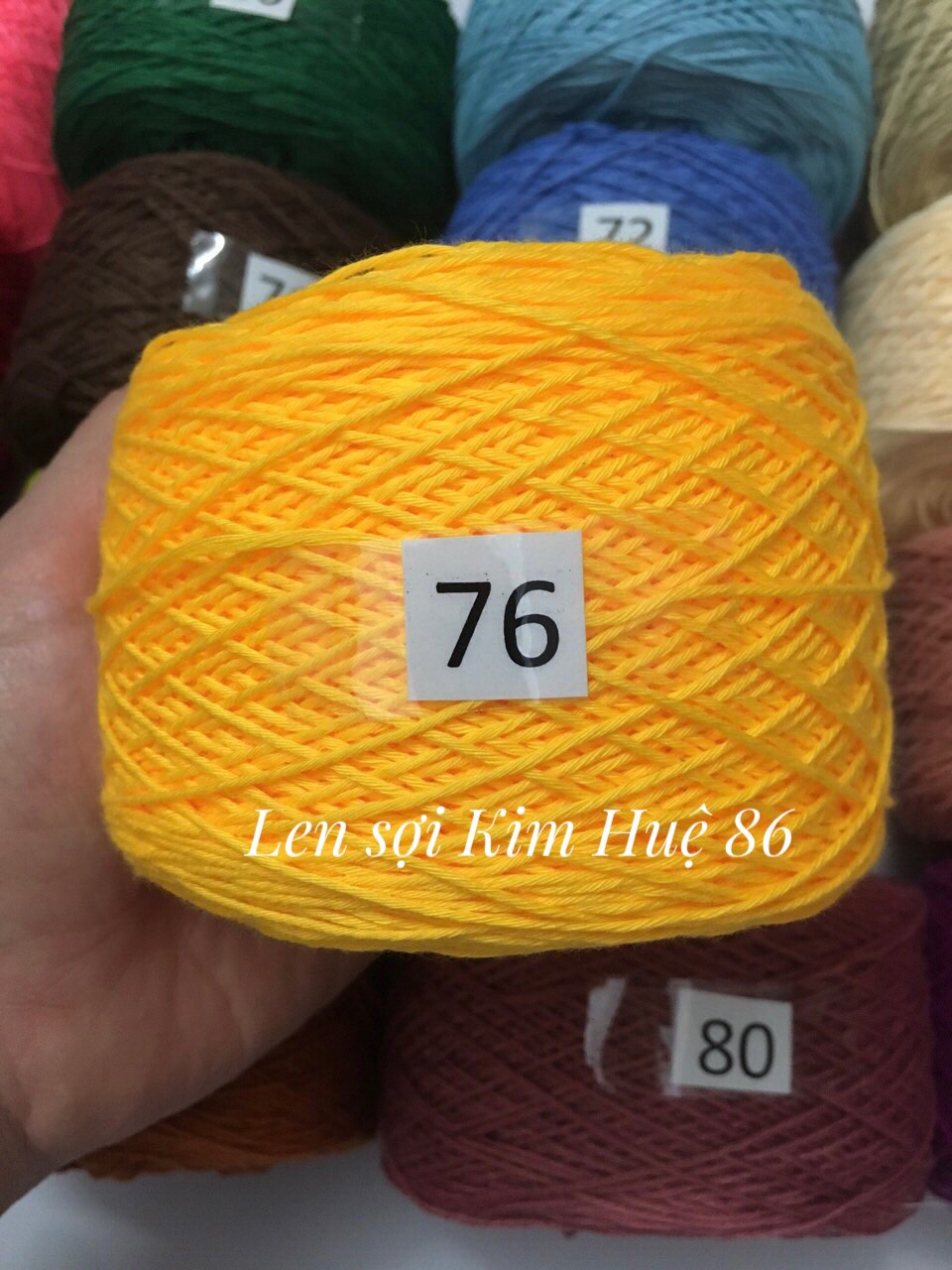 Sợi Cotton Việt Nam 1mm hãng Craft Yarn VN