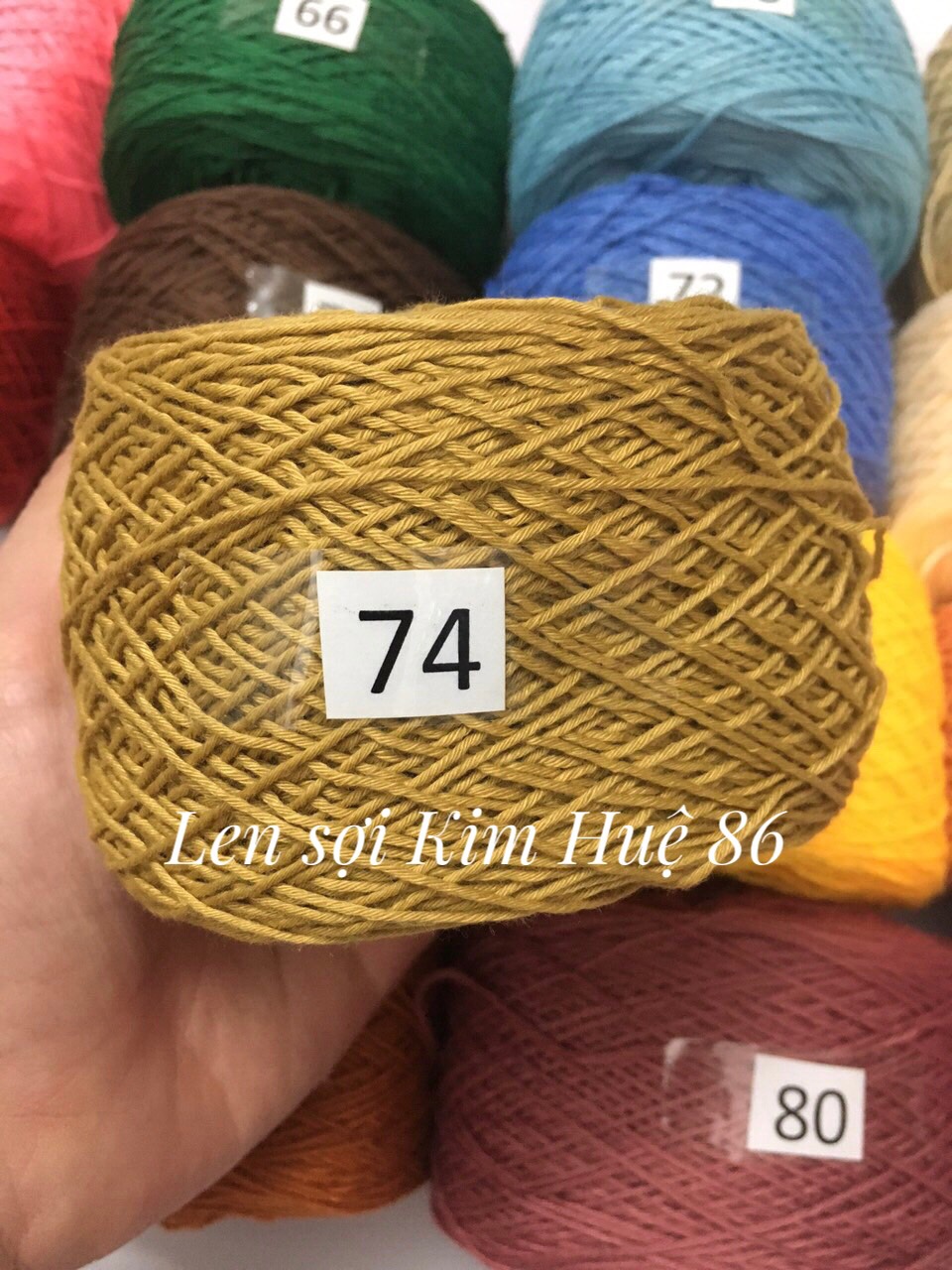 Sợi Cotton Việt Nam 1mm hãng Craft Yarn VN