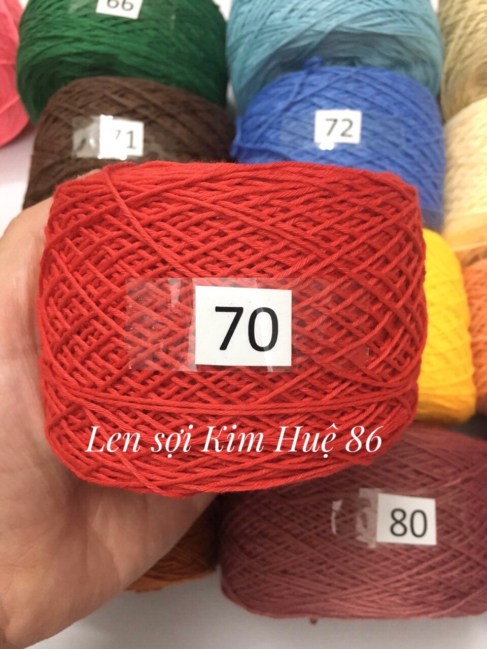 Sợi Cotton Việt Nam 1mm hãng Craft Yarn VN