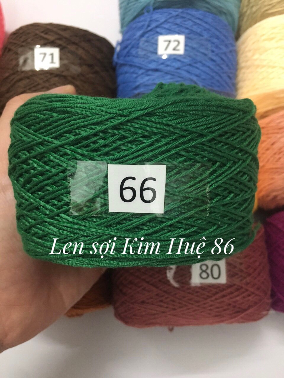 Sợi Cotton Việt Nam 1mm hãng Craft Yarn VN