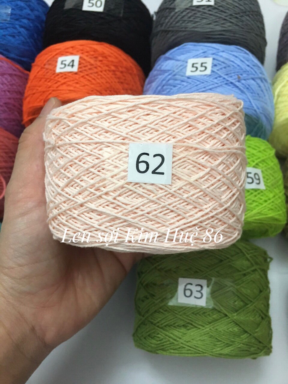 Sợi Cotton Việt Nam 1mm hãng Craft Yarn VN