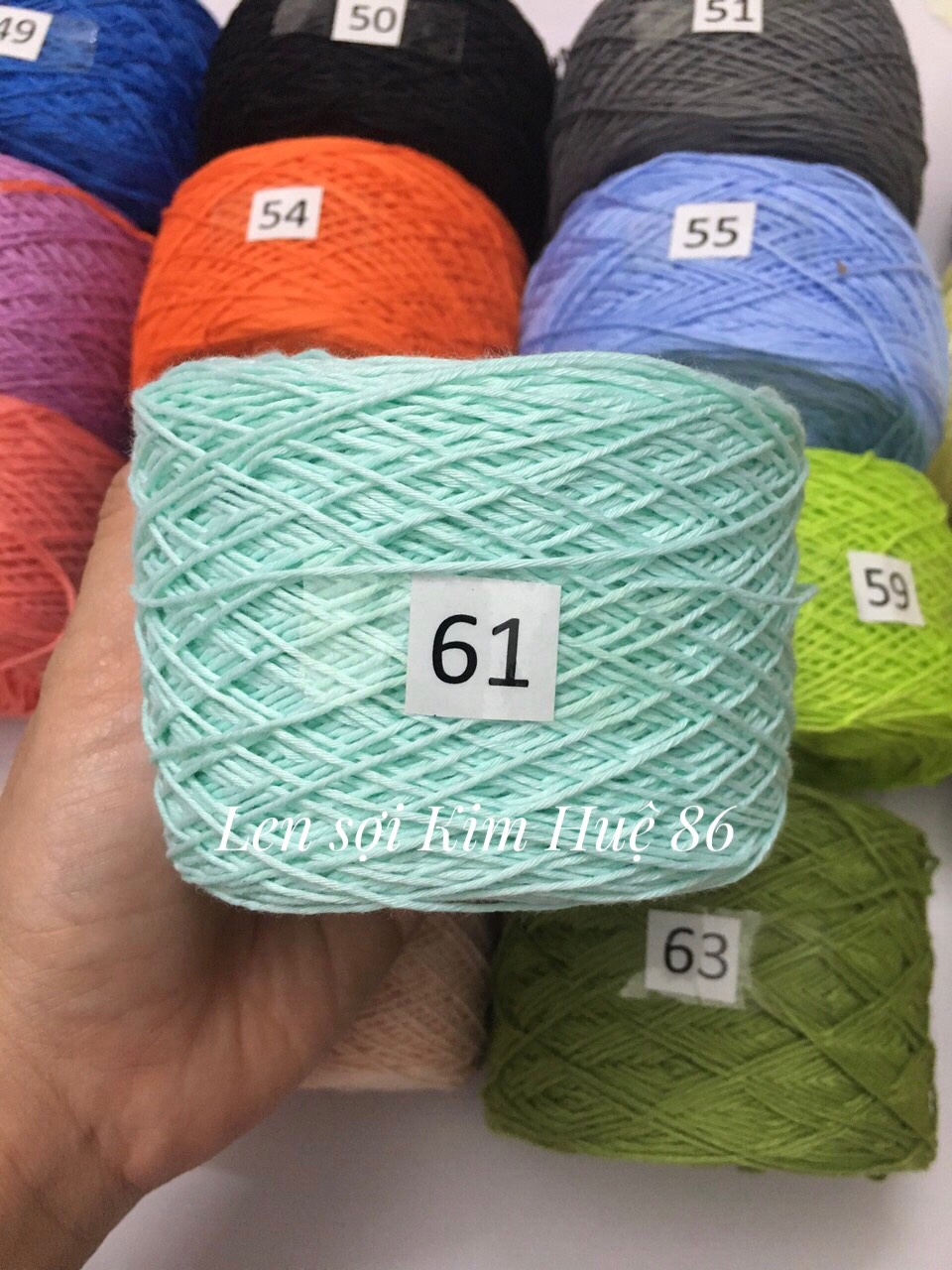 Sợi Cotton Việt Nam 1mm hãng Craft Yarn VN
