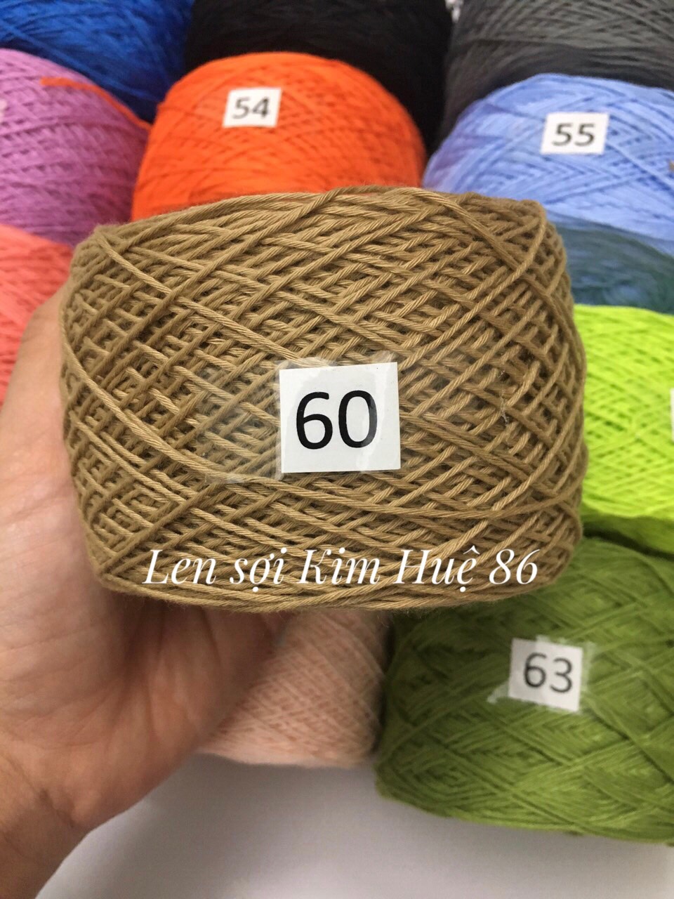 Sợi Cotton Việt Nam 1mm hãng Craft Yarn VN