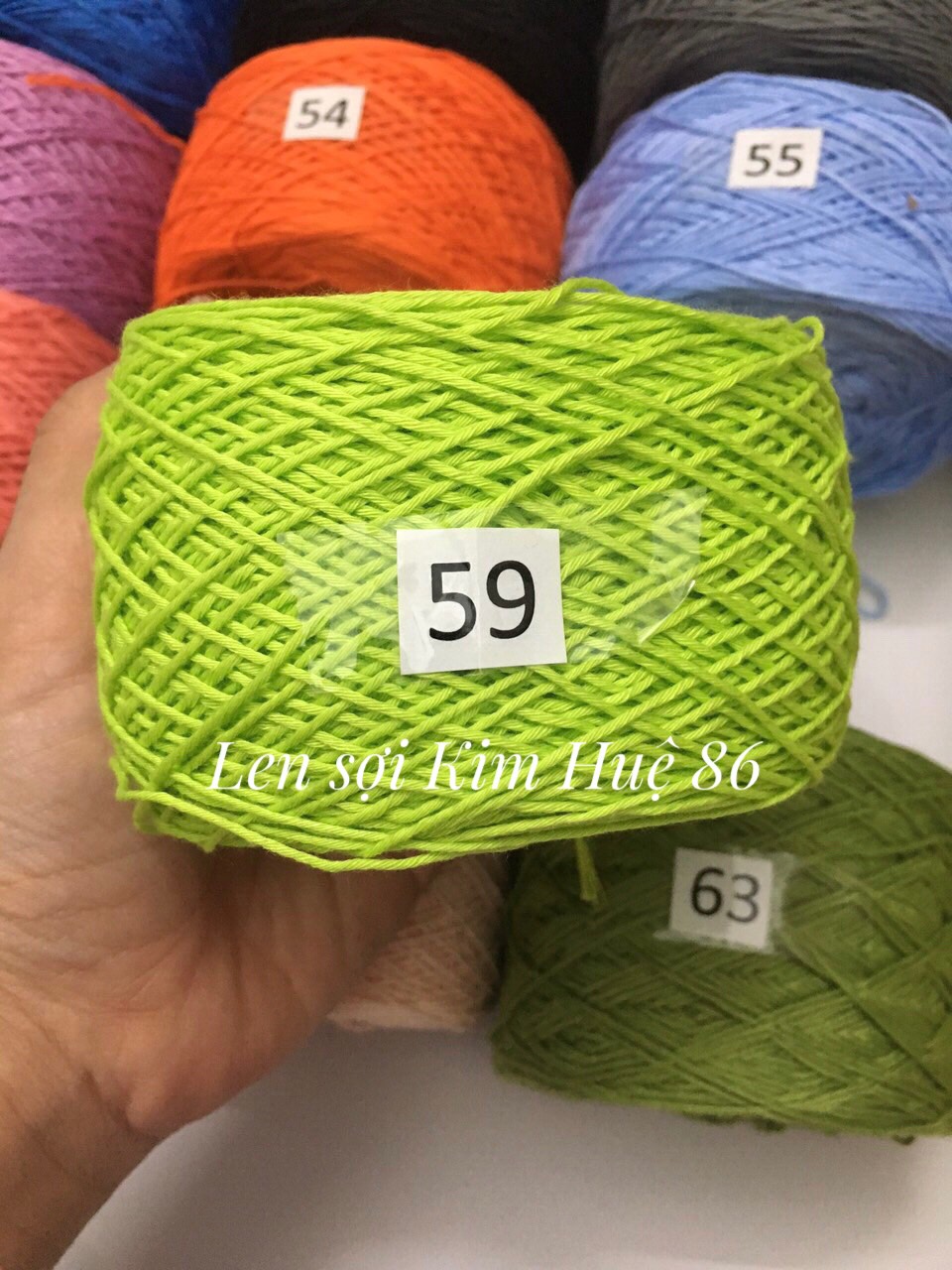 Sợi Cotton Việt Nam 1mm hãng Craft Yarn VN