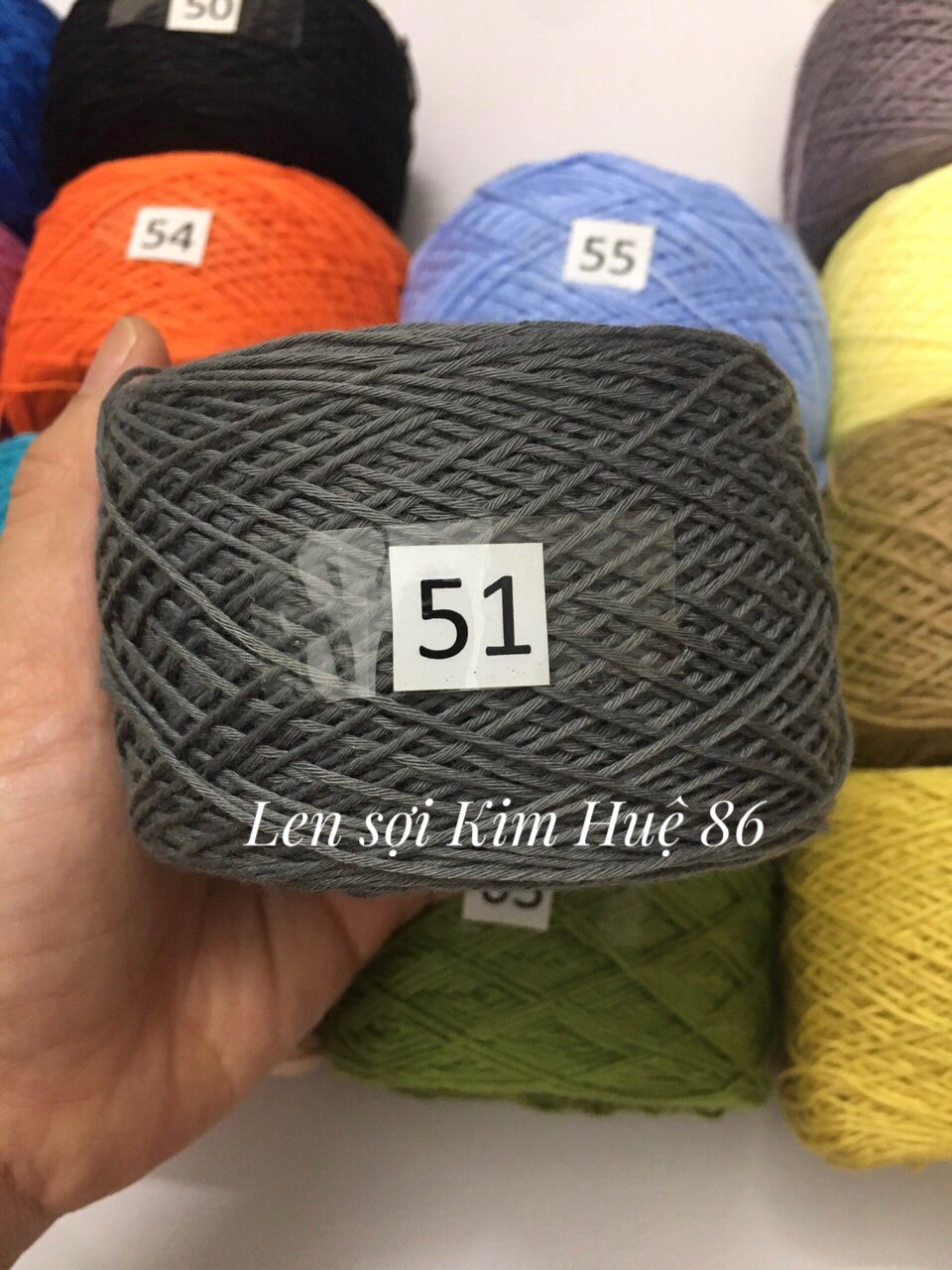 Sợi Cotton Việt Nam 1mm hãng Craft Yarn VN