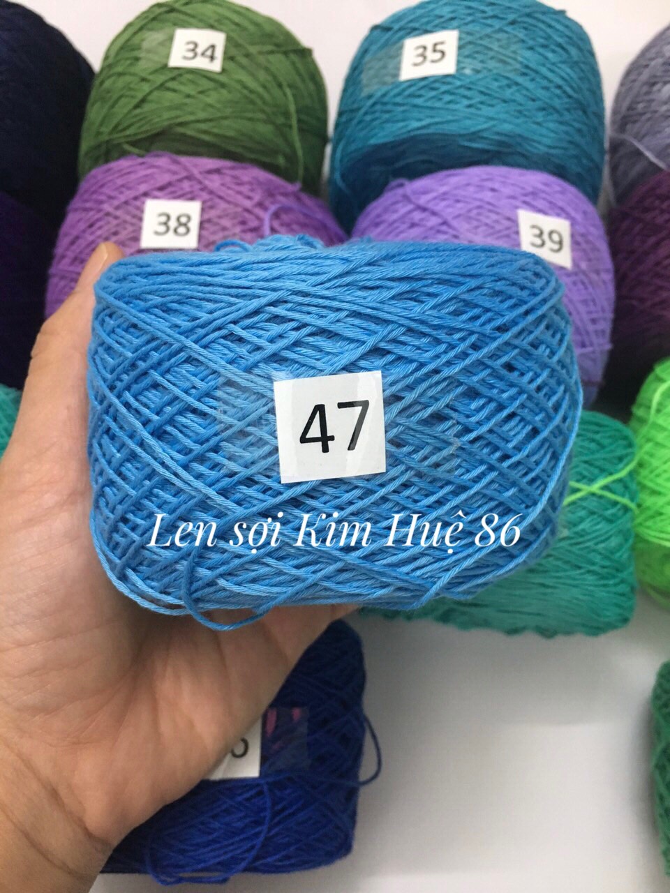 Sợi Cotton Việt Nam 1mm hãng Craft Yarn VN
