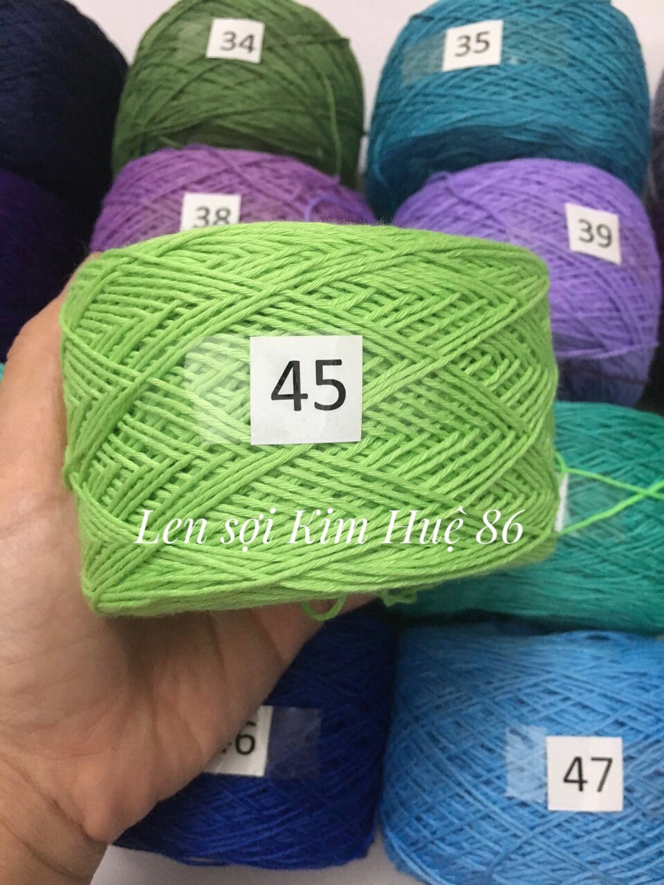 Sợi Cotton Việt Nam 1mm hãng Craft Yarn VN