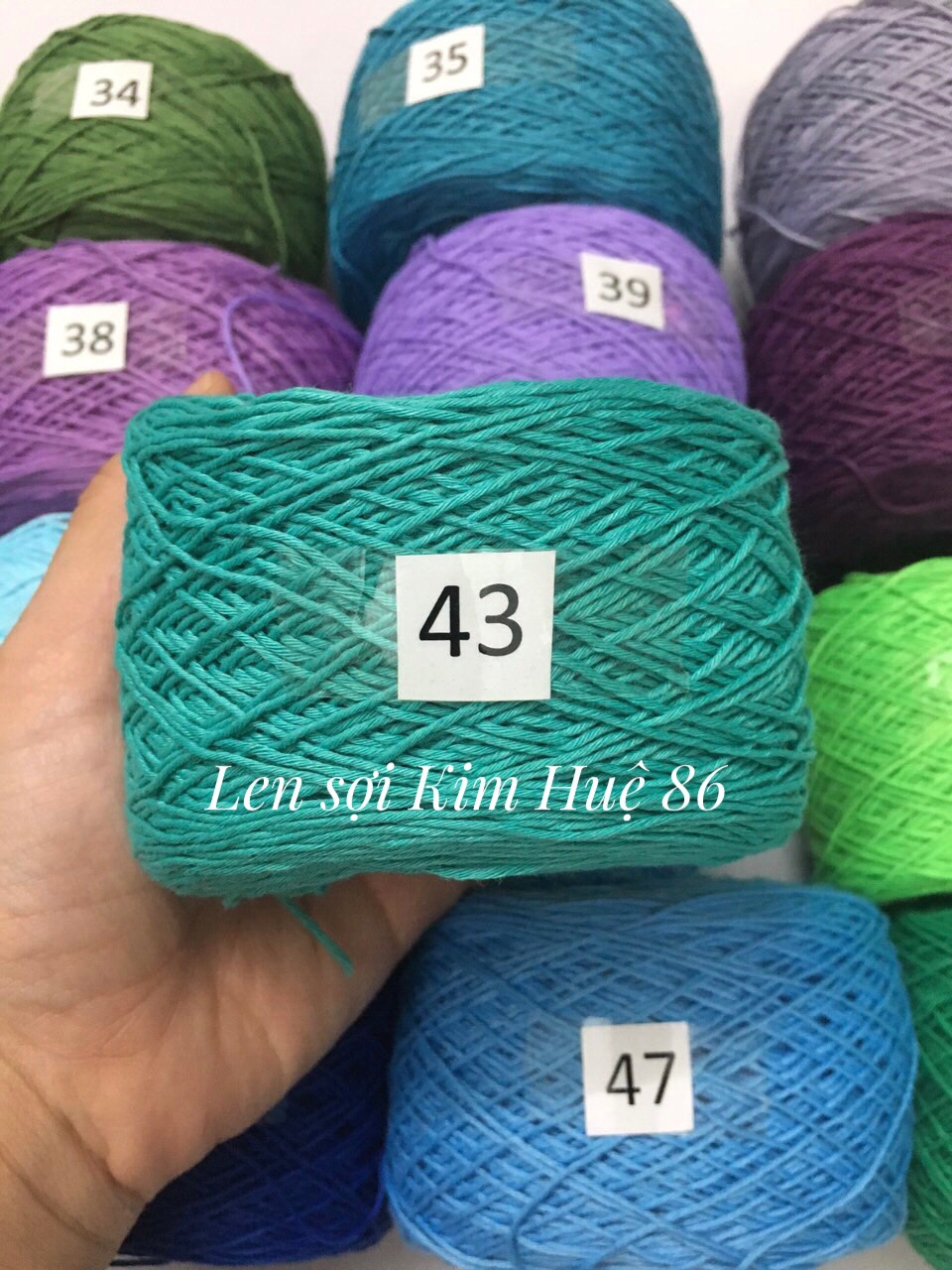 Sợi Cotton Việt Nam 1mm hãng Craft Yarn VN