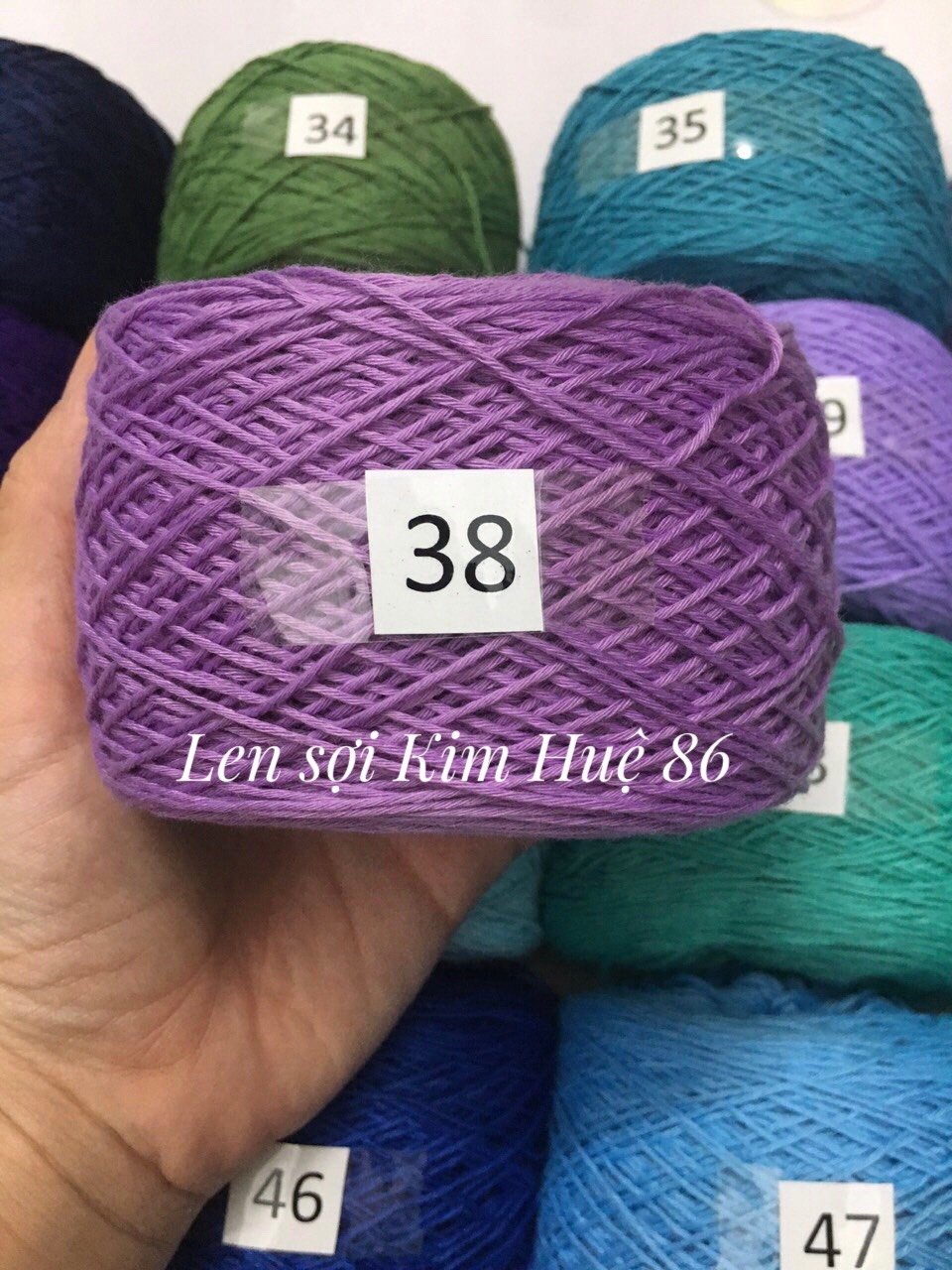 Sợi Cotton Việt Nam 1mm hãng Craft Yarn VN