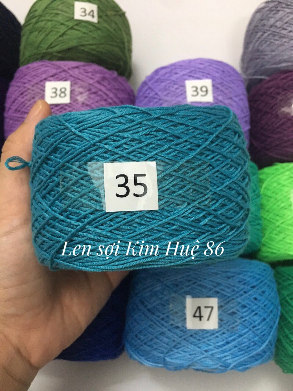 Sợi Cotton Việt Nam 1mm hãng Craft Yarn VN