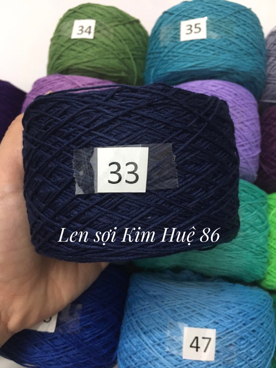 Sợi Cotton Việt Nam 1mm hãng Craft Yarn VN
