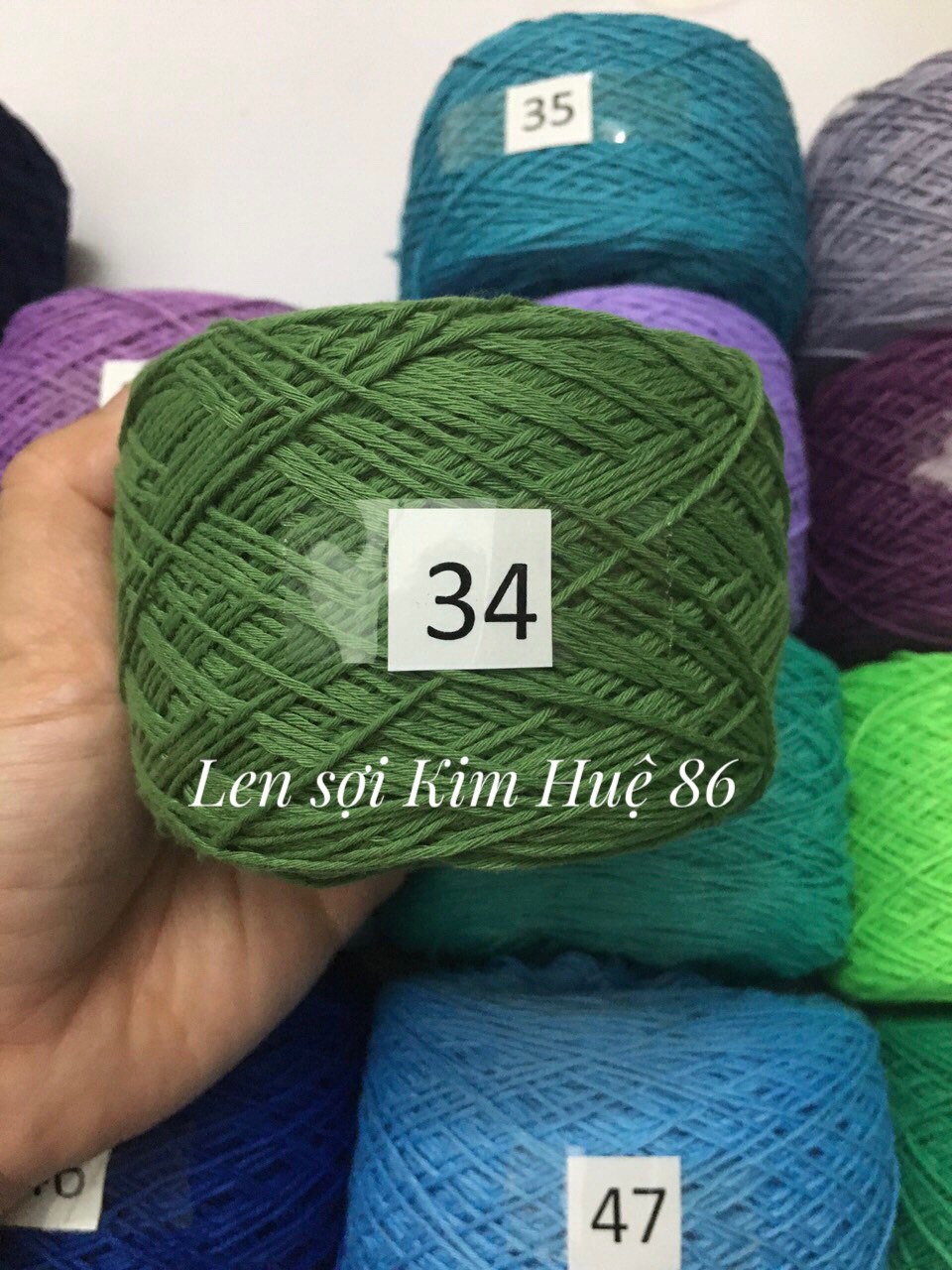 Sợi Cotton Việt Nam 1mm hãng Craft Yarn VN