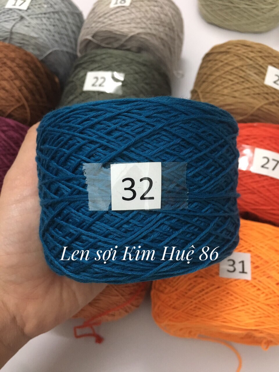 Sợi Cotton Việt Nam 1mm hãng Craft Yarn VN