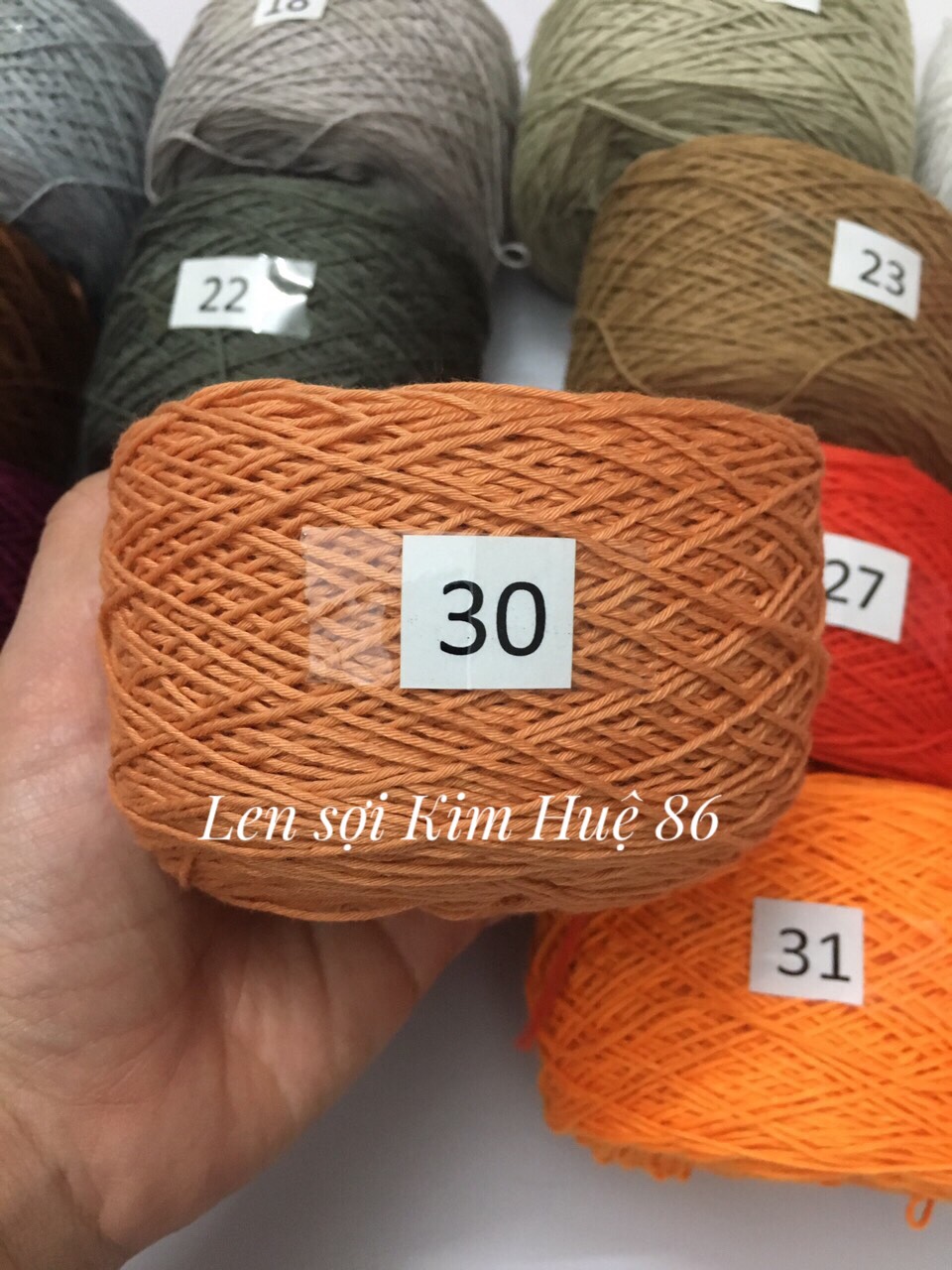 Sợi Cotton Việt Nam 1mm hãng Craft Yarn VN