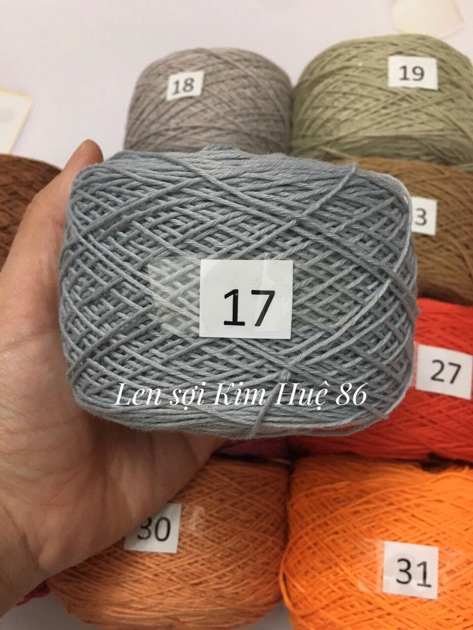 Sợi Cotton Việt Nam 1mm hãng Craft Yarn VN