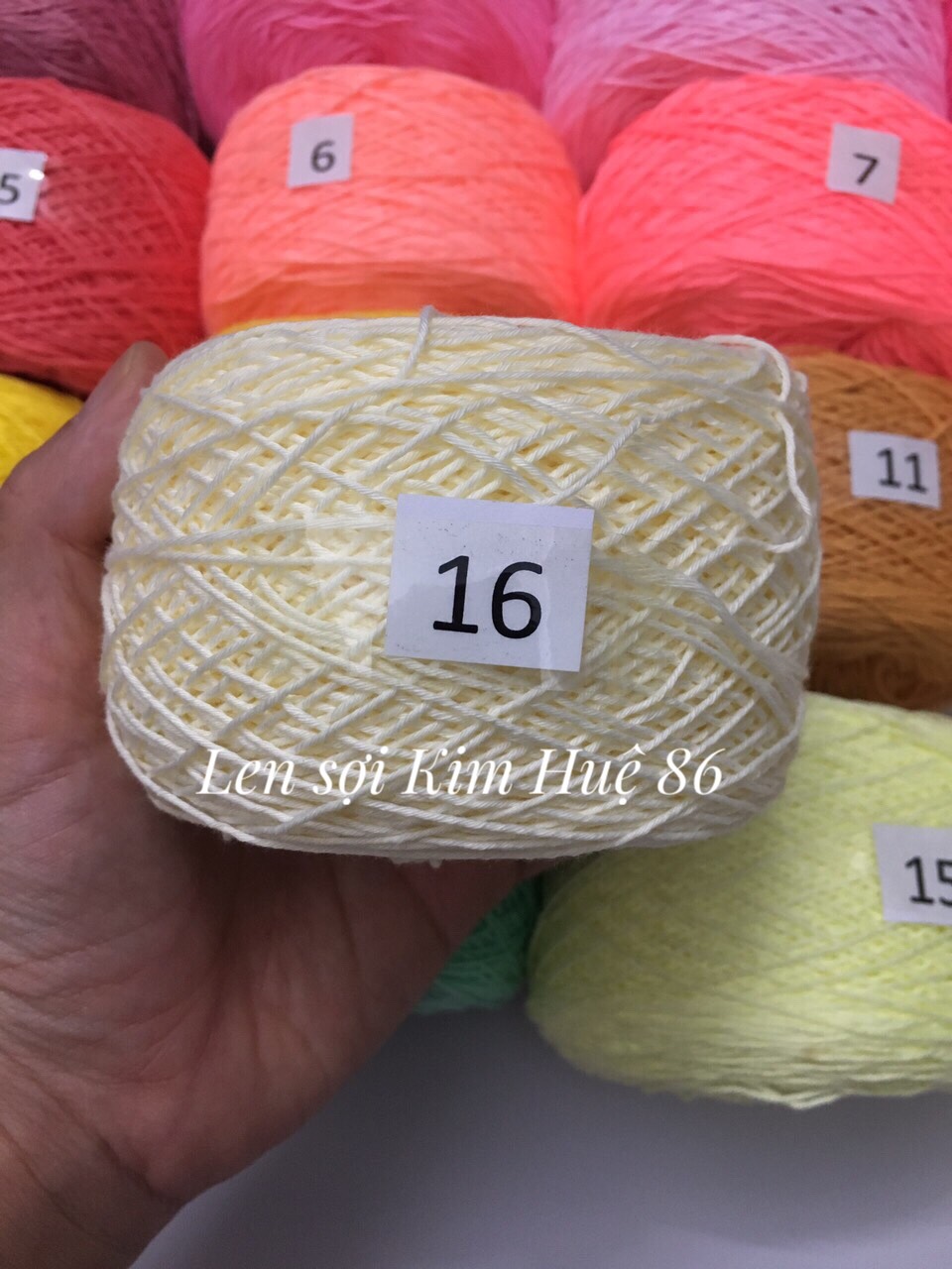 Sợi Cotton Việt Nam 1mm hãng Craft Yarn VN