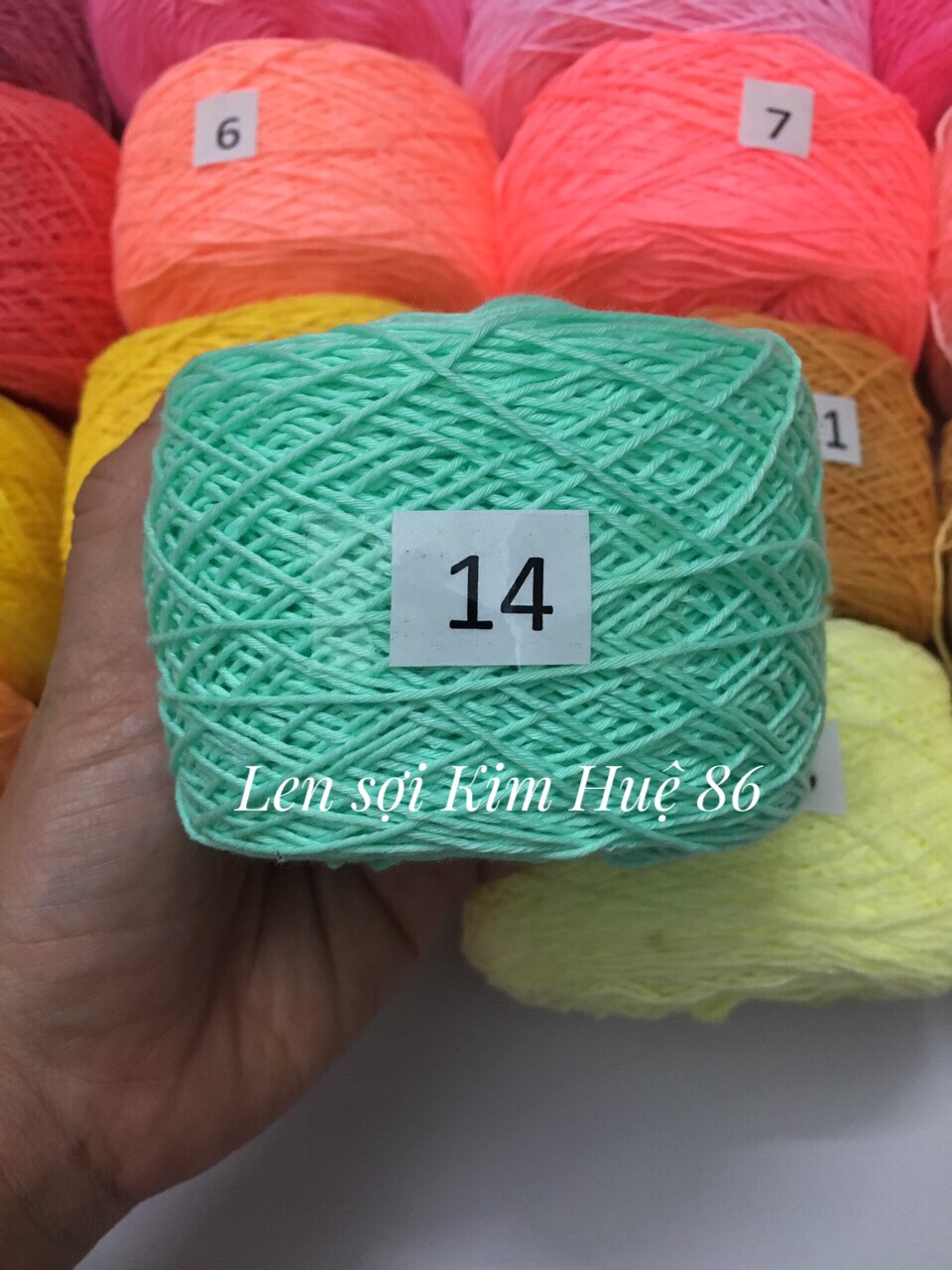Sợi Cotton Việt Nam 1mm hãng Craft Yarn VN