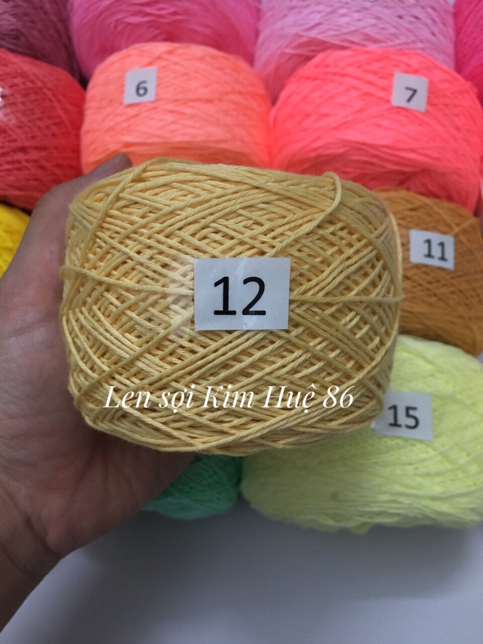 Sợi Cotton Việt Nam 1mm hãng Craft Yarn VN