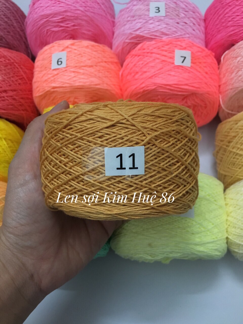 Sợi Cotton Việt Nam 1mm hãng Craft Yarn VN