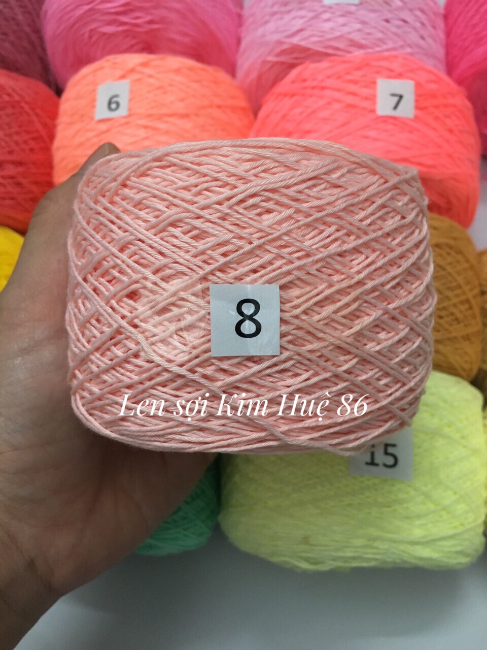 Sợi Cotton Việt Nam 1mm hãng Craft Yarn VN