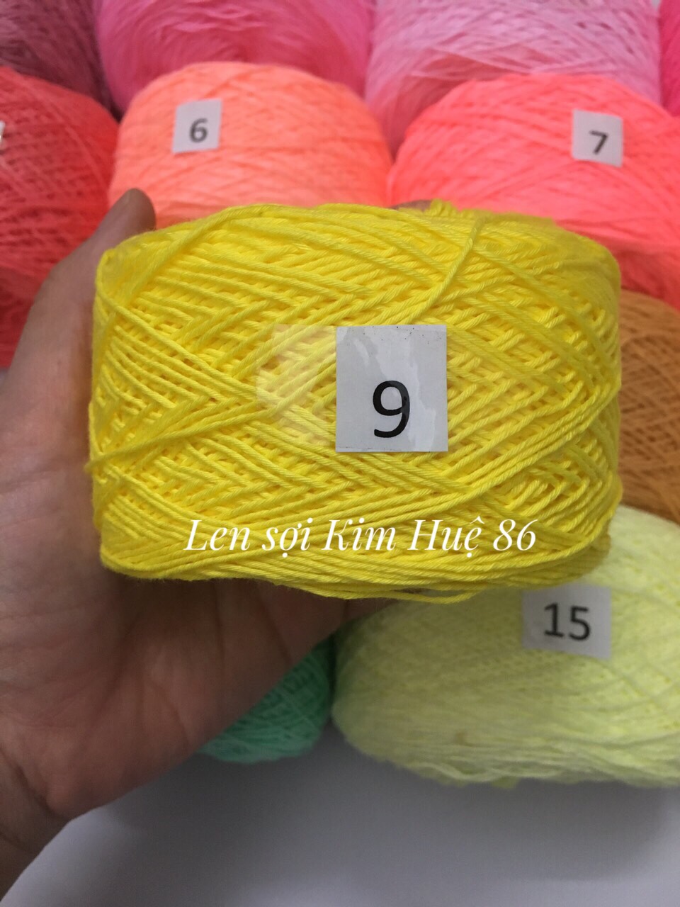Sợi Cotton Việt Nam 1mm hãng Craft Yarn VN