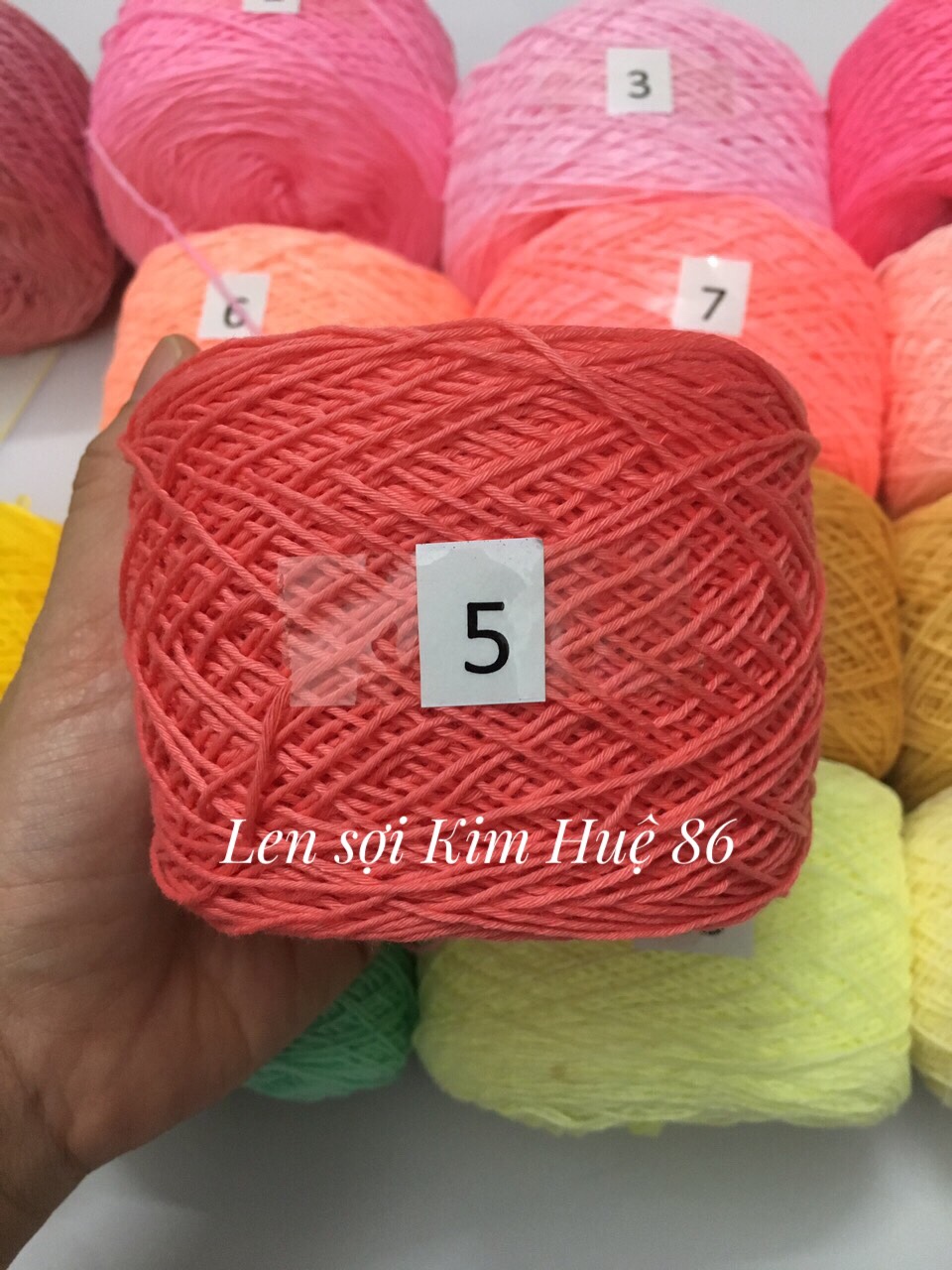 Sợi Cotton Việt Nam 1mm hãng Craft Yarn VN
