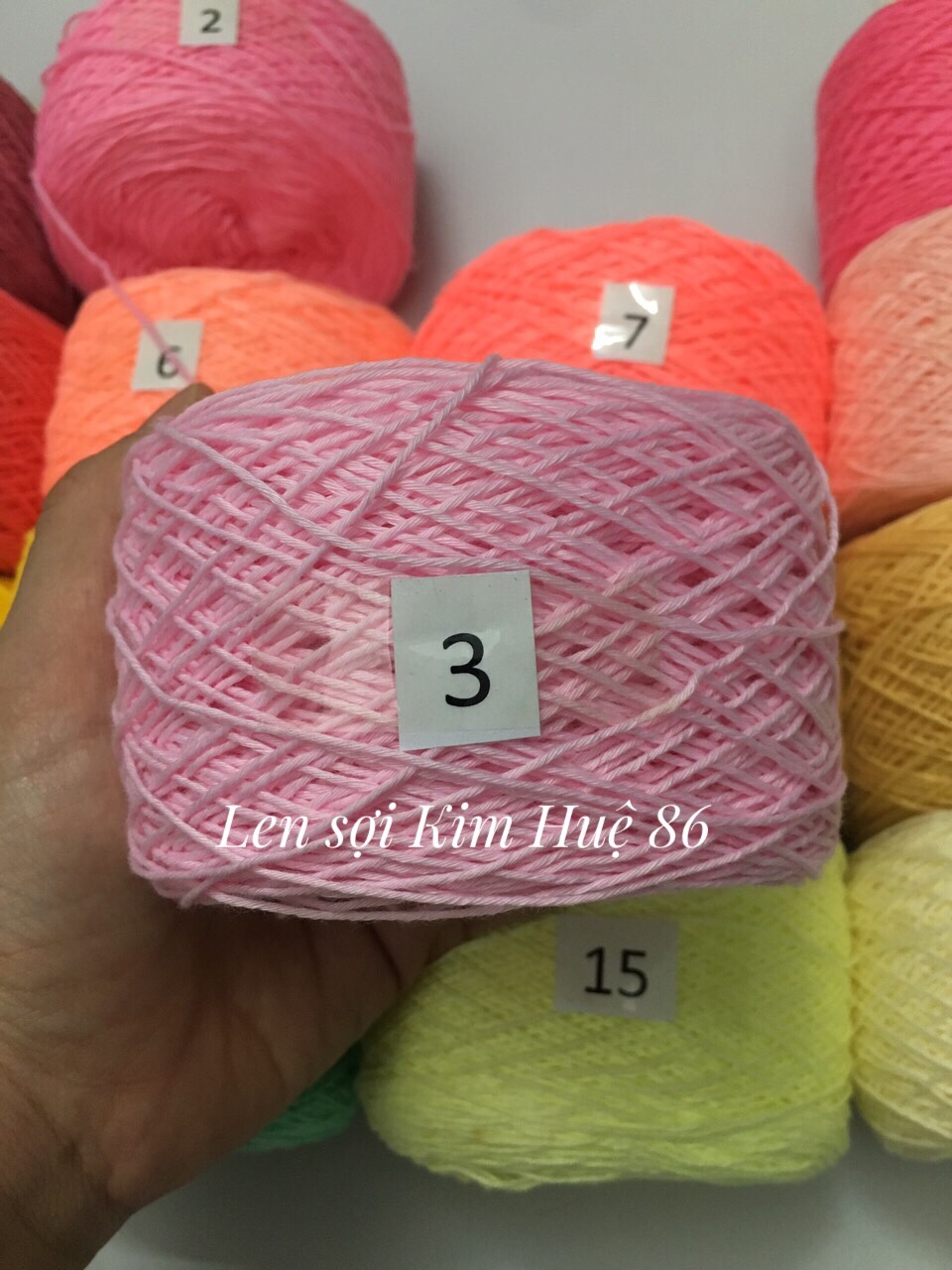 Sợi Cotton Việt Nam 1mm hãng Craft Yarn VN