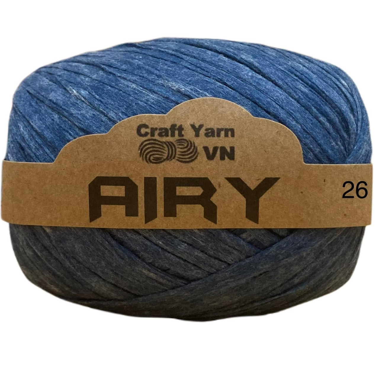 Sợi Airy móc mũ, túi cuộn 45g