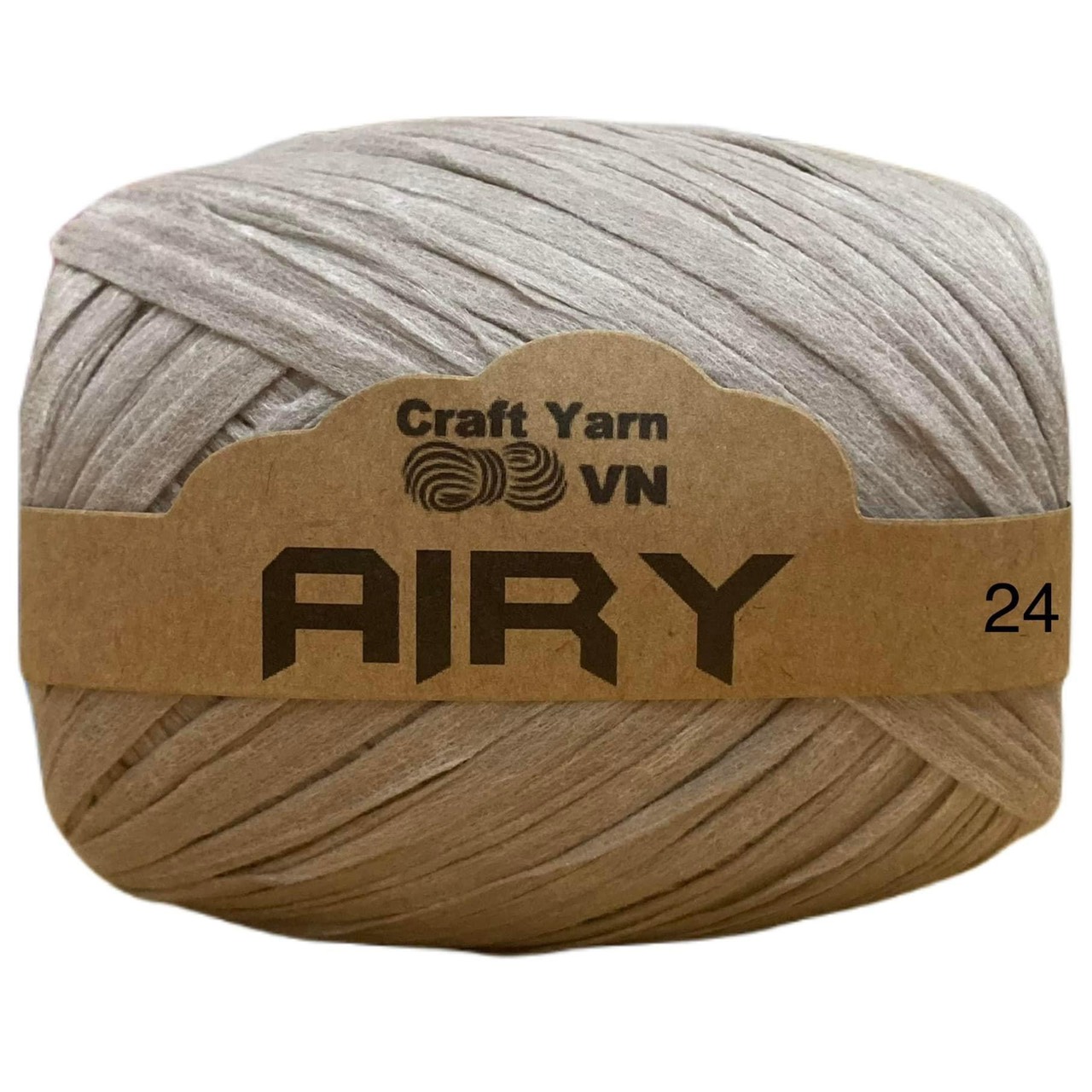 Sợi Airy móc mũ, túi cuộn 45g