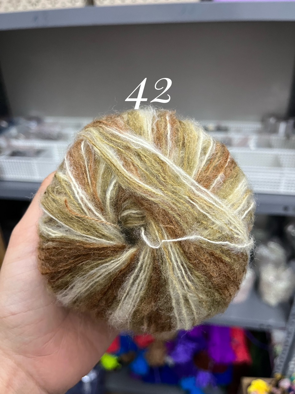 Len Mohair siêu mềm mịn cuộn 25g sợi 1mm