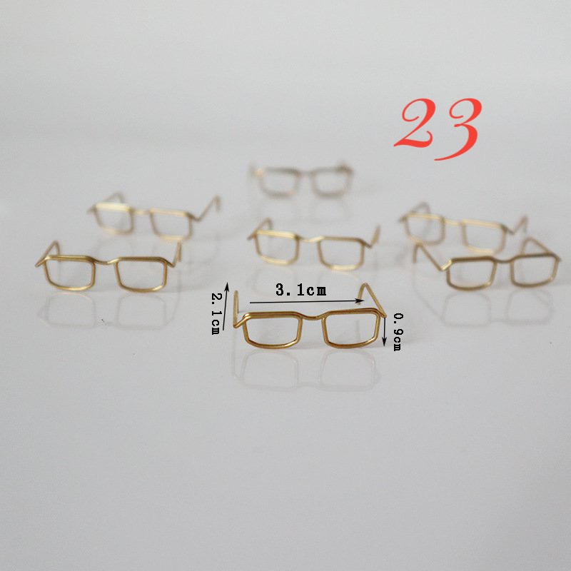 Kính mắt dùng cho búp bê, thú bông handmade