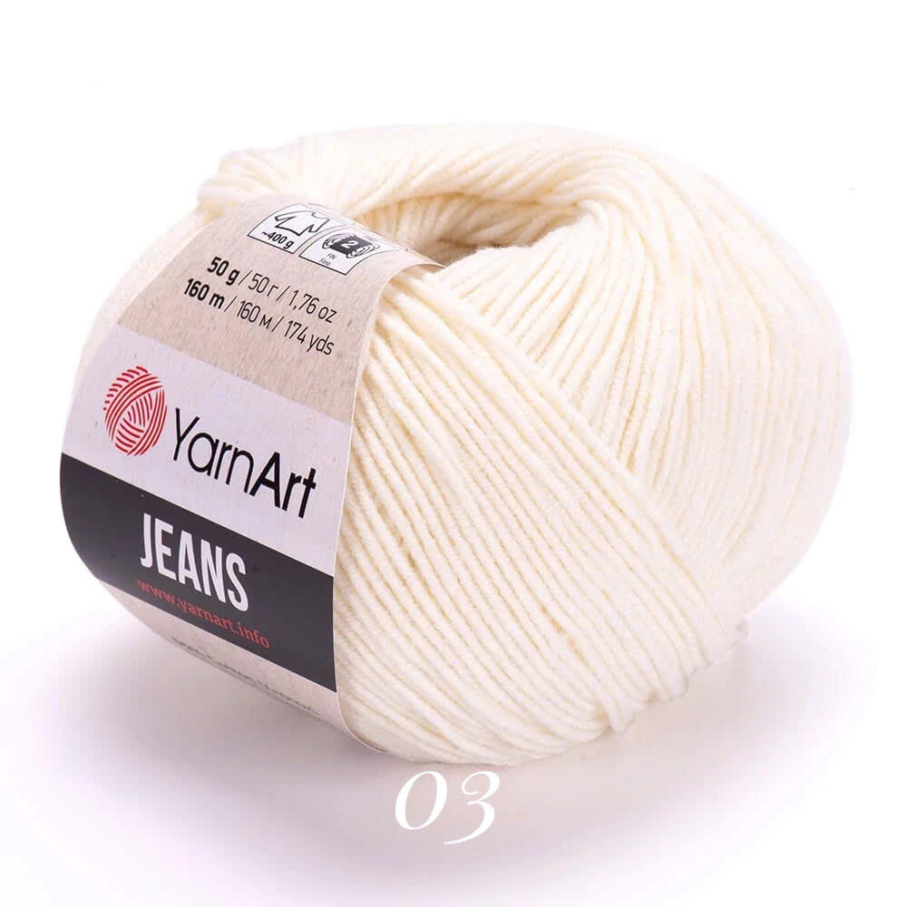 Len Jeans YarnArt cuộn 50g