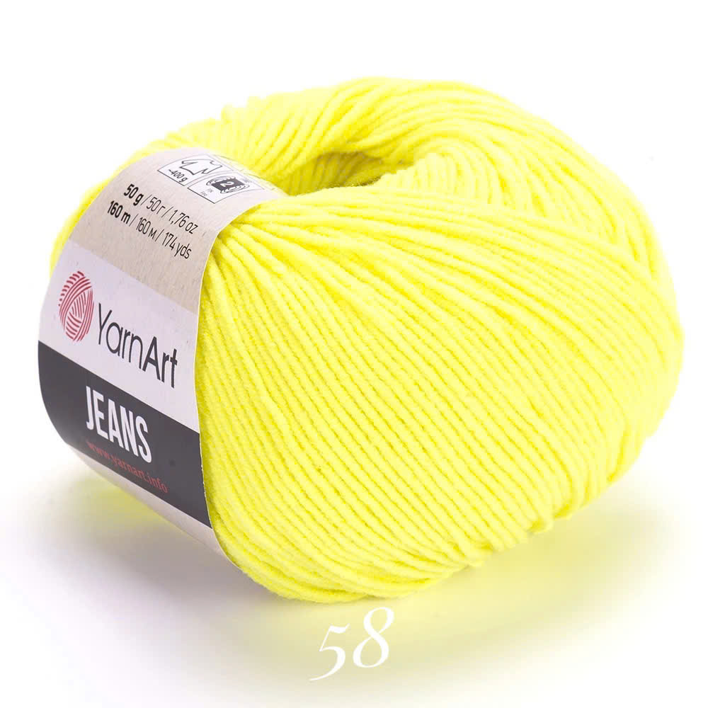 Len Jeans YarnArt cuộn 50g