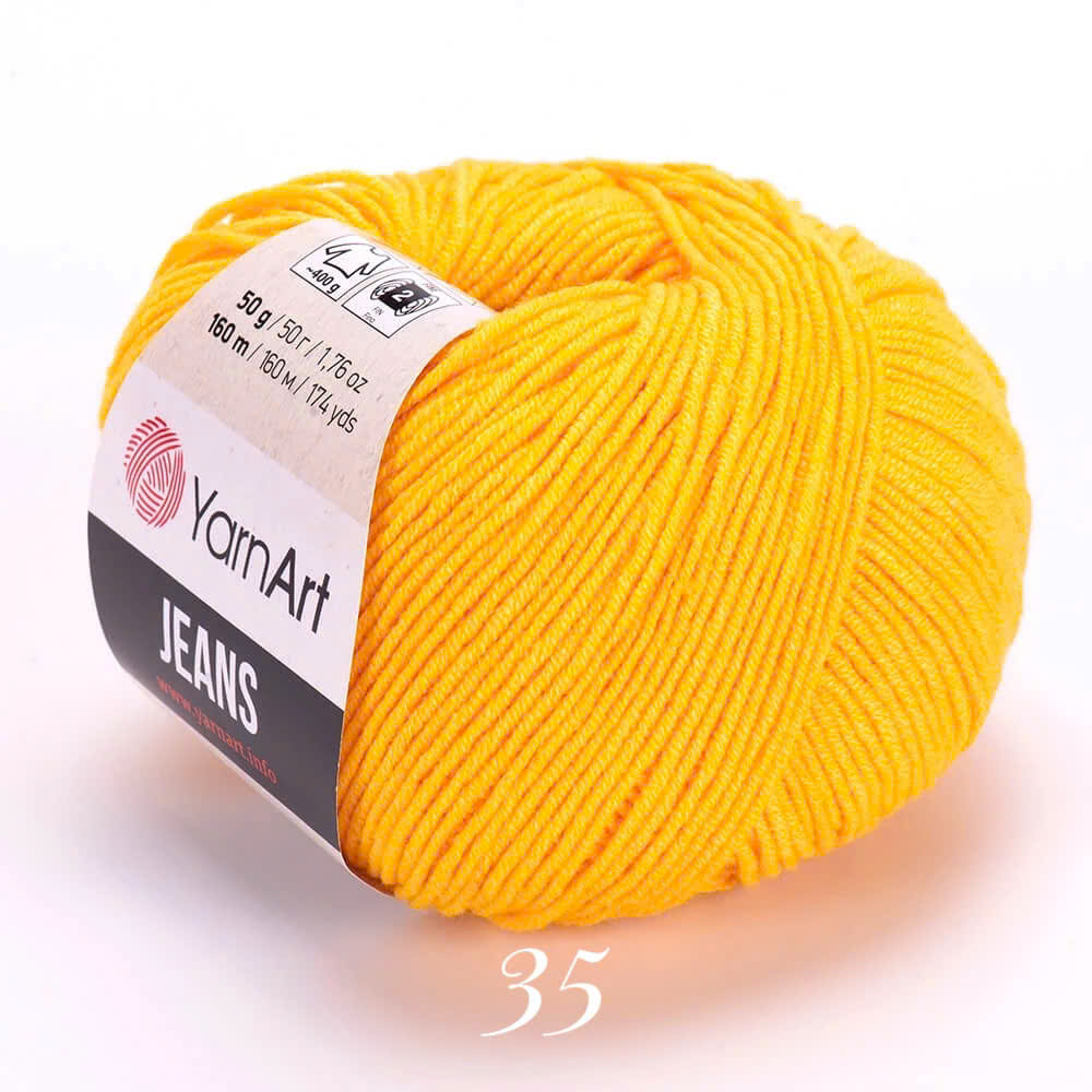 Len Jeans YarnArt cuộn 50g