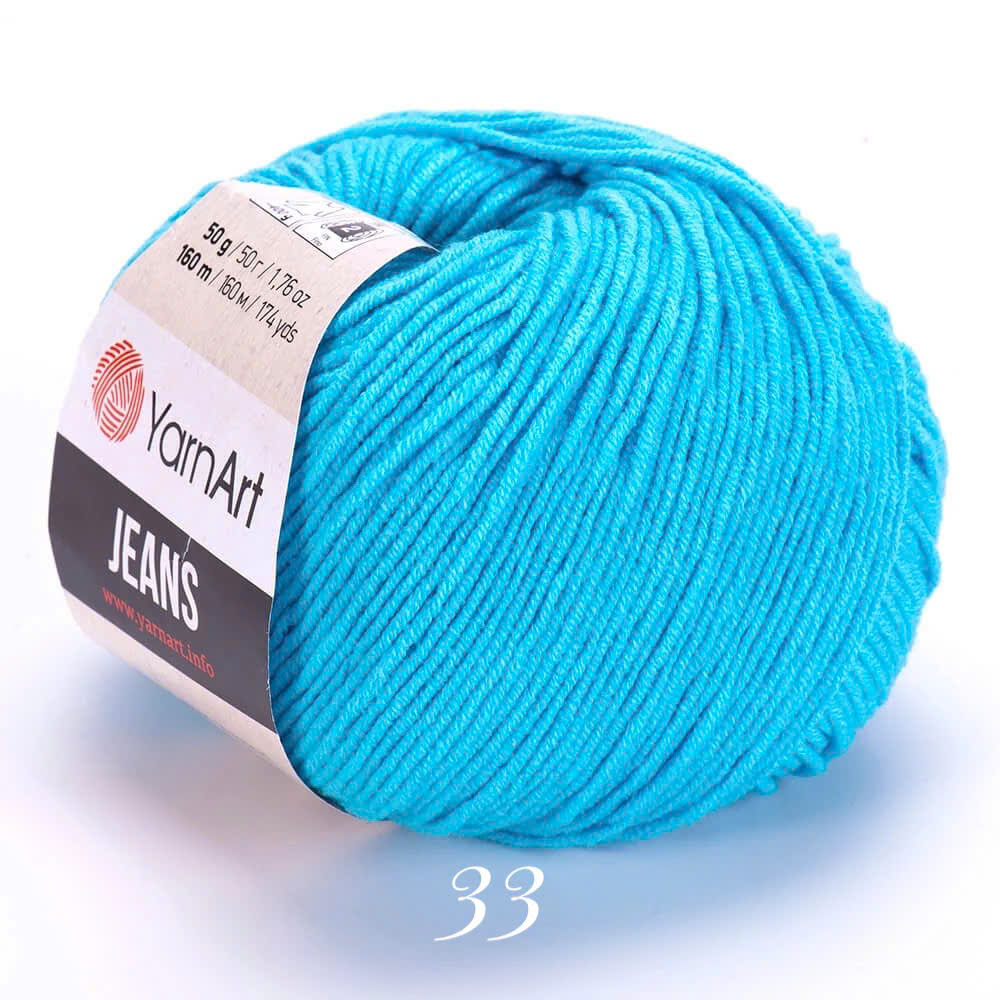 Len Jeans YarnArt cuộn 50g