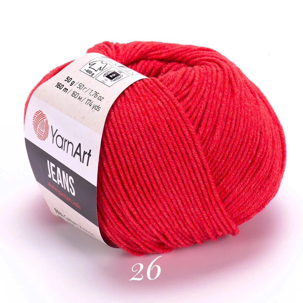 Len Jeans YarnArt cuộn 50g