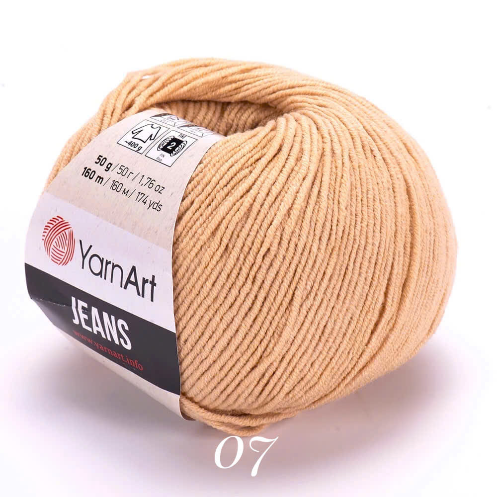 Len Jeans YarnArt cuộn 50g