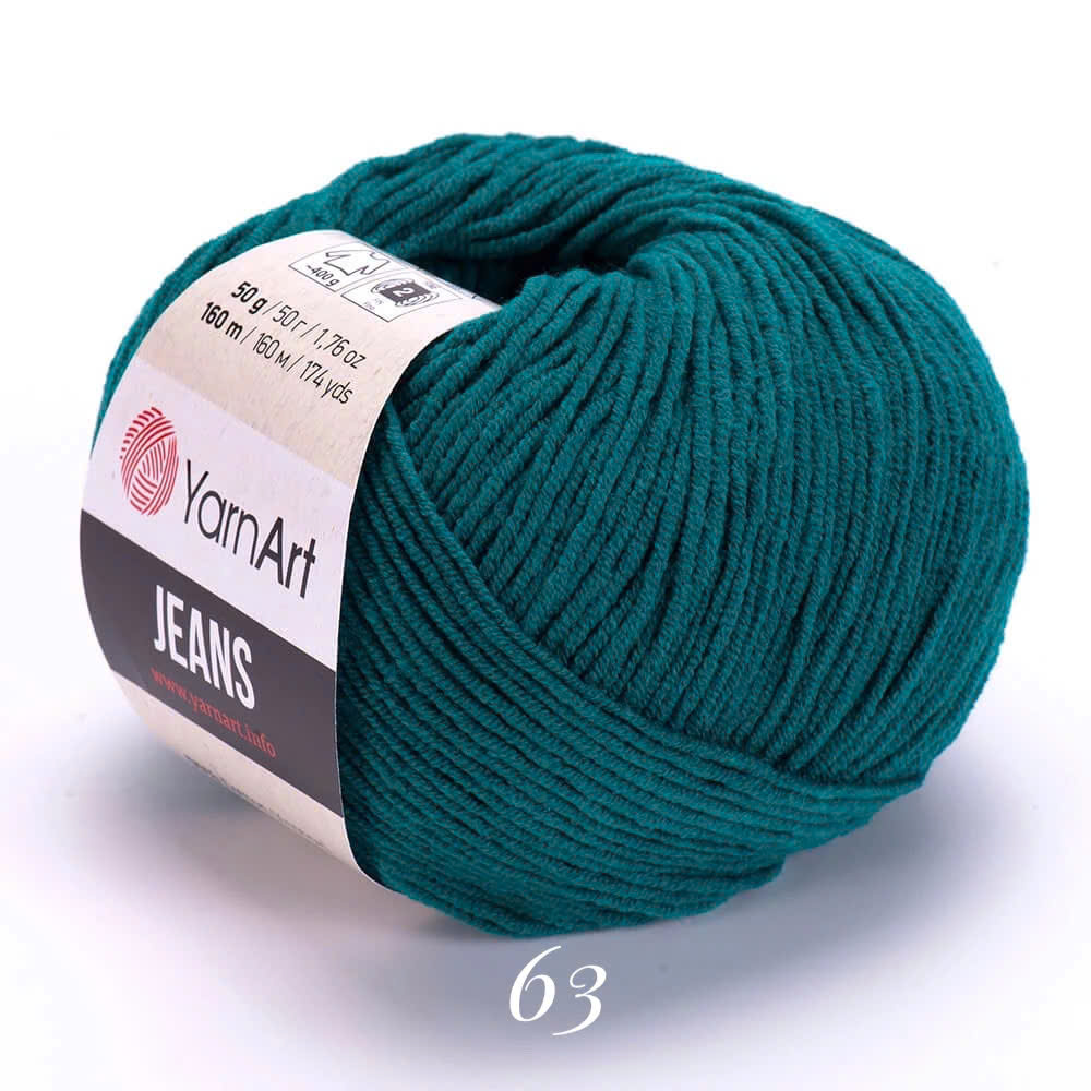 Len Jeans YarnArt cuộn 50g