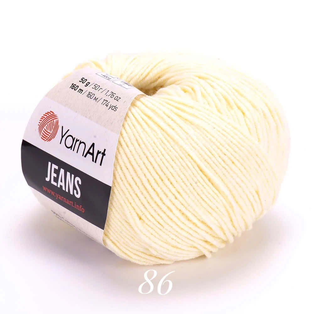 Len Jeans YarnArt cuộn 50g