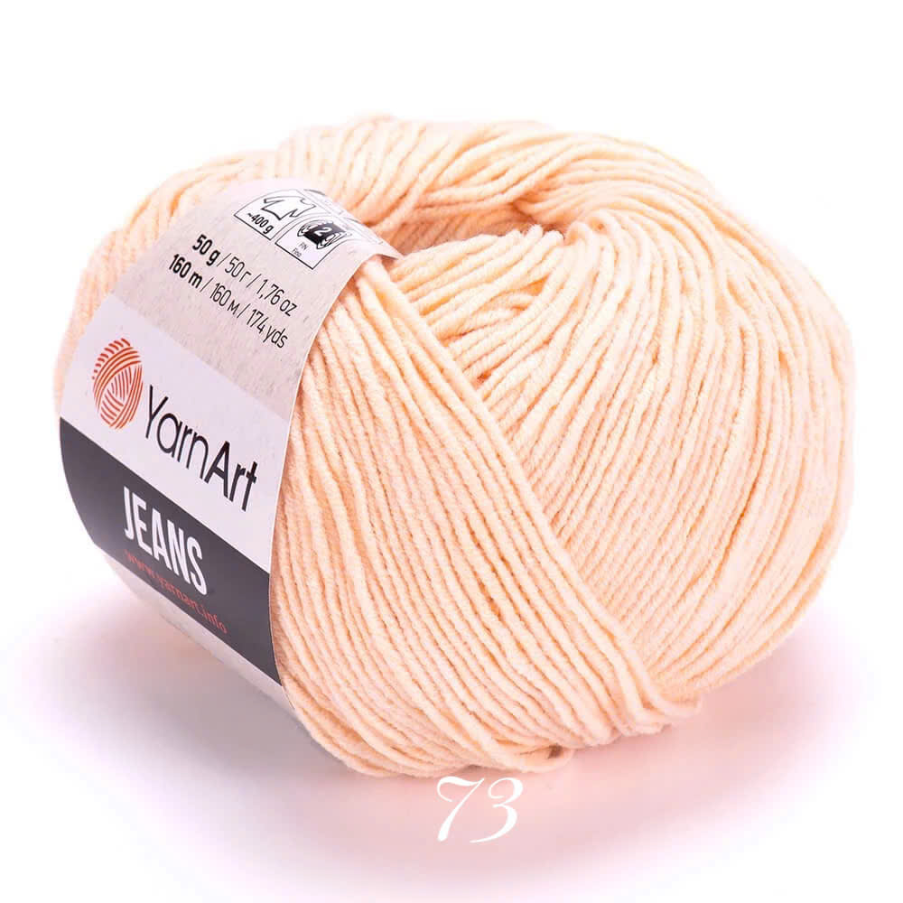 Len Jeans YarnArt cuộn 50g