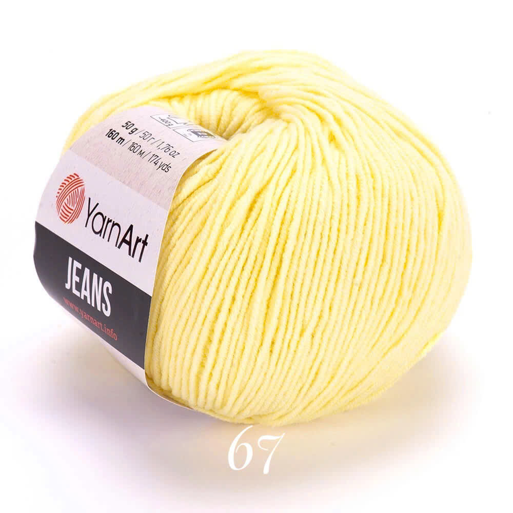Len Jeans YarnArt cuộn 50g