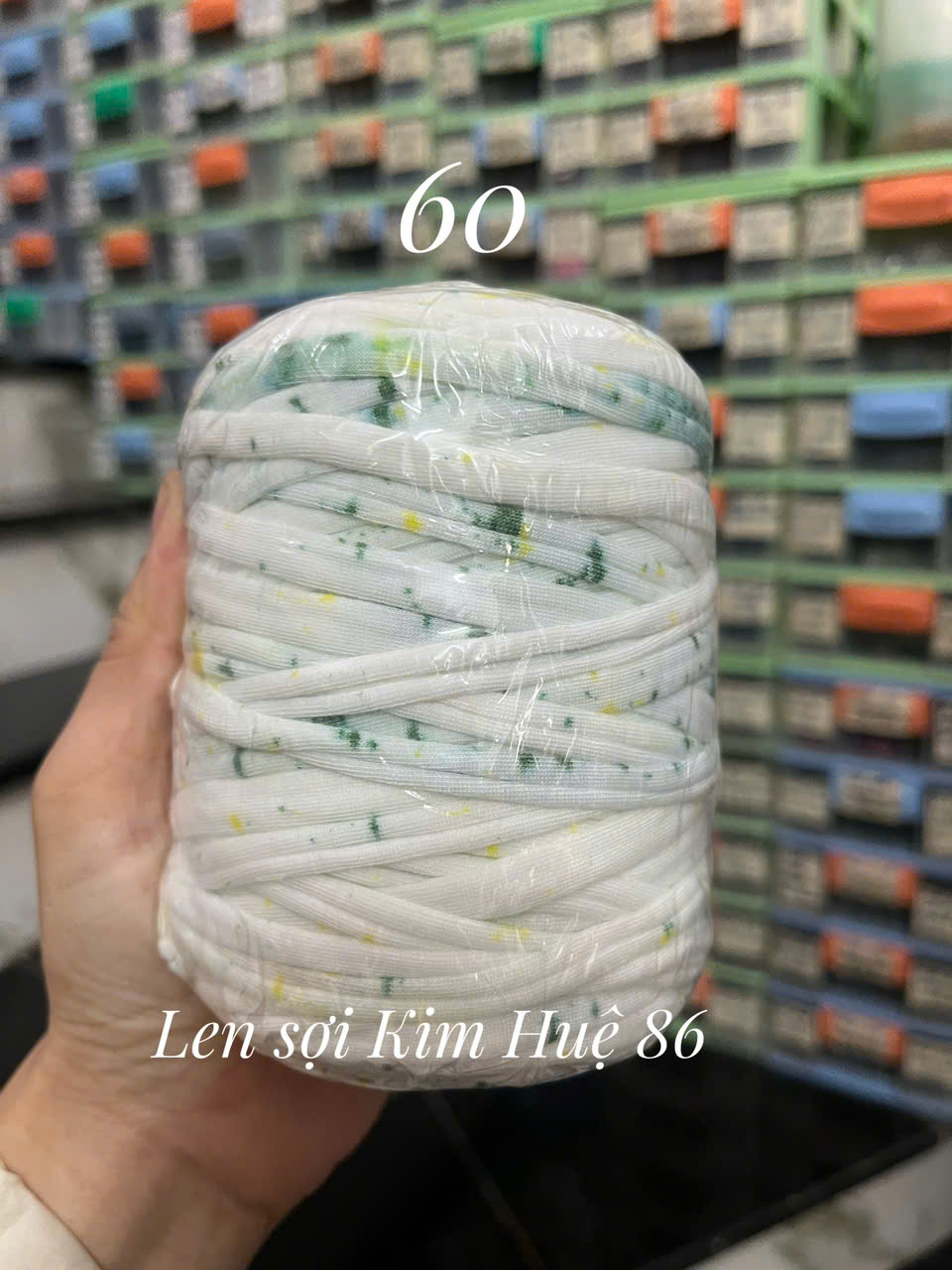 Sợi vải loang T-shirt cuộn 250g