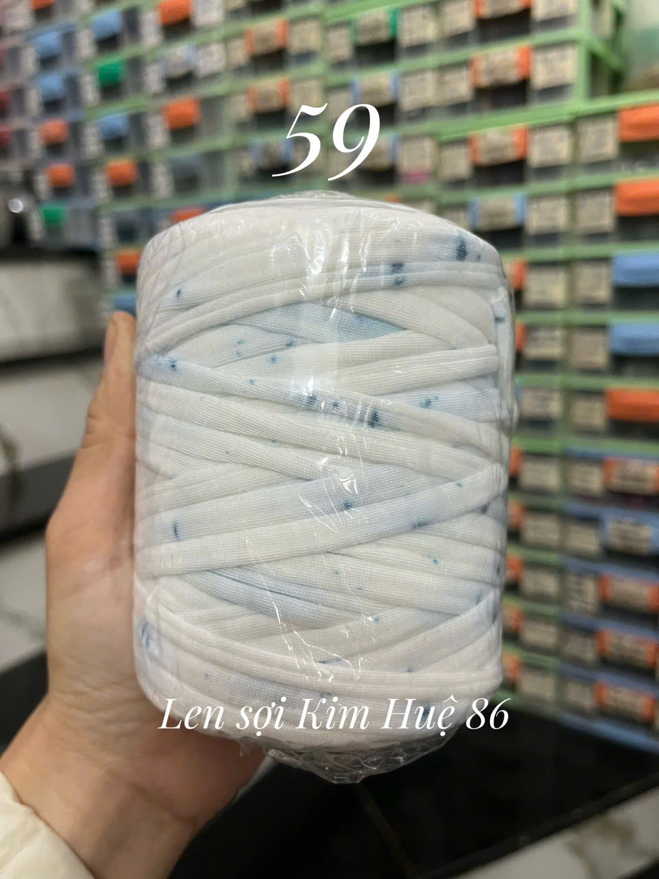 Sợi vải loang T-shirt cuộn 250g
