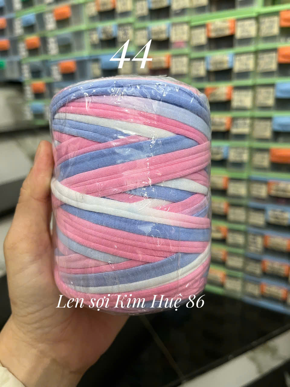 Sợi vải loang T-shirt cuộn 250g