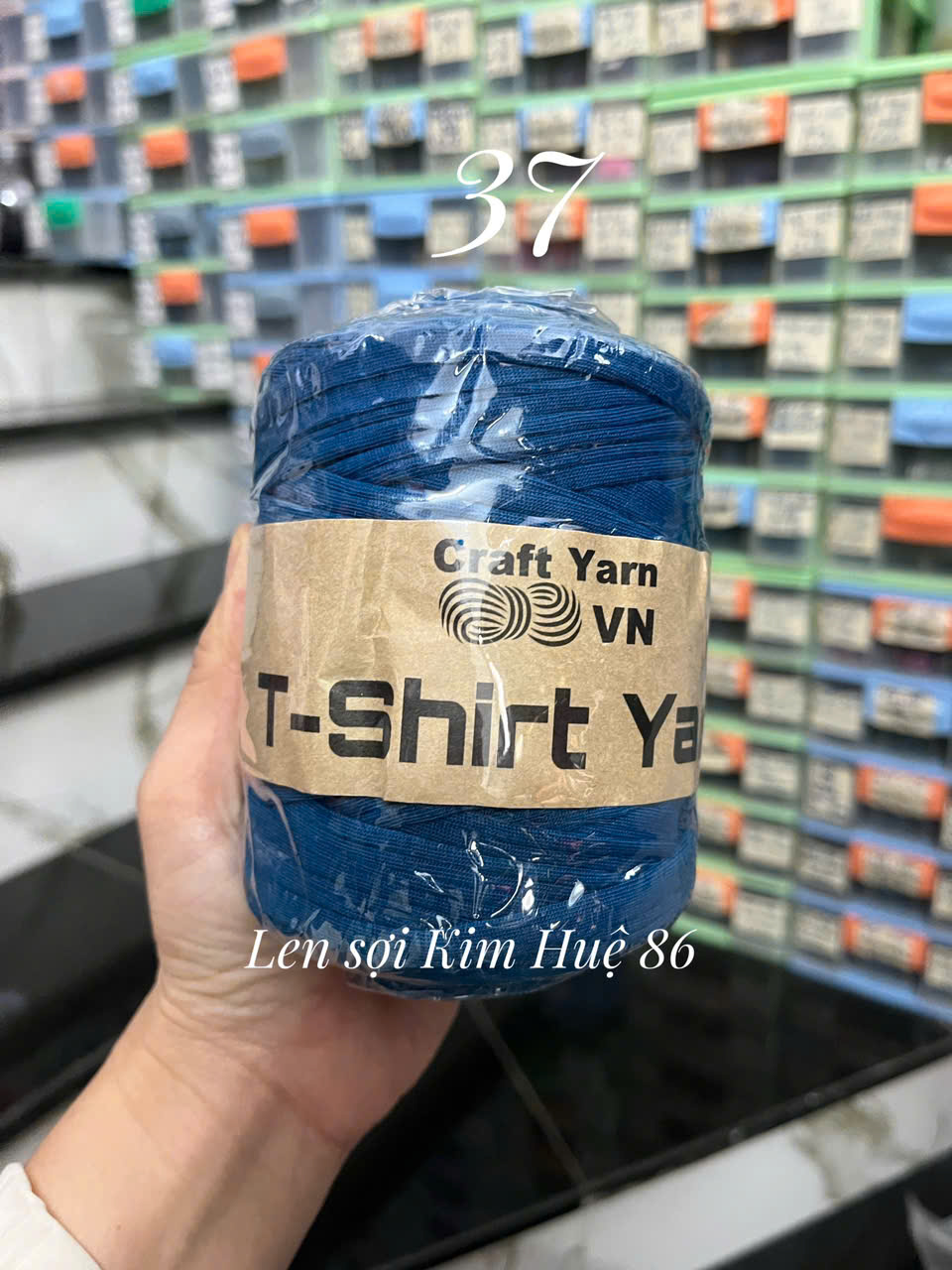 Sợi vải trơn T-shirt Yarn cuộn 250g